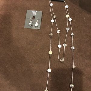 INC NECKLACE & EARRINGS SET